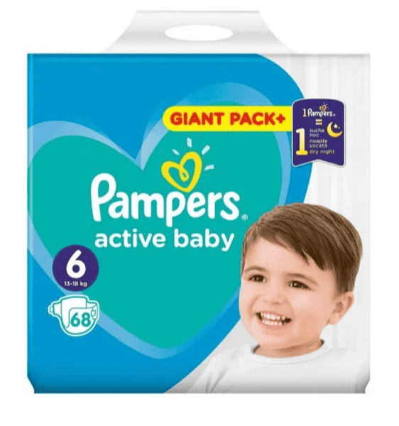 PAMPERS 6 AB 13-18KG GPP(68)